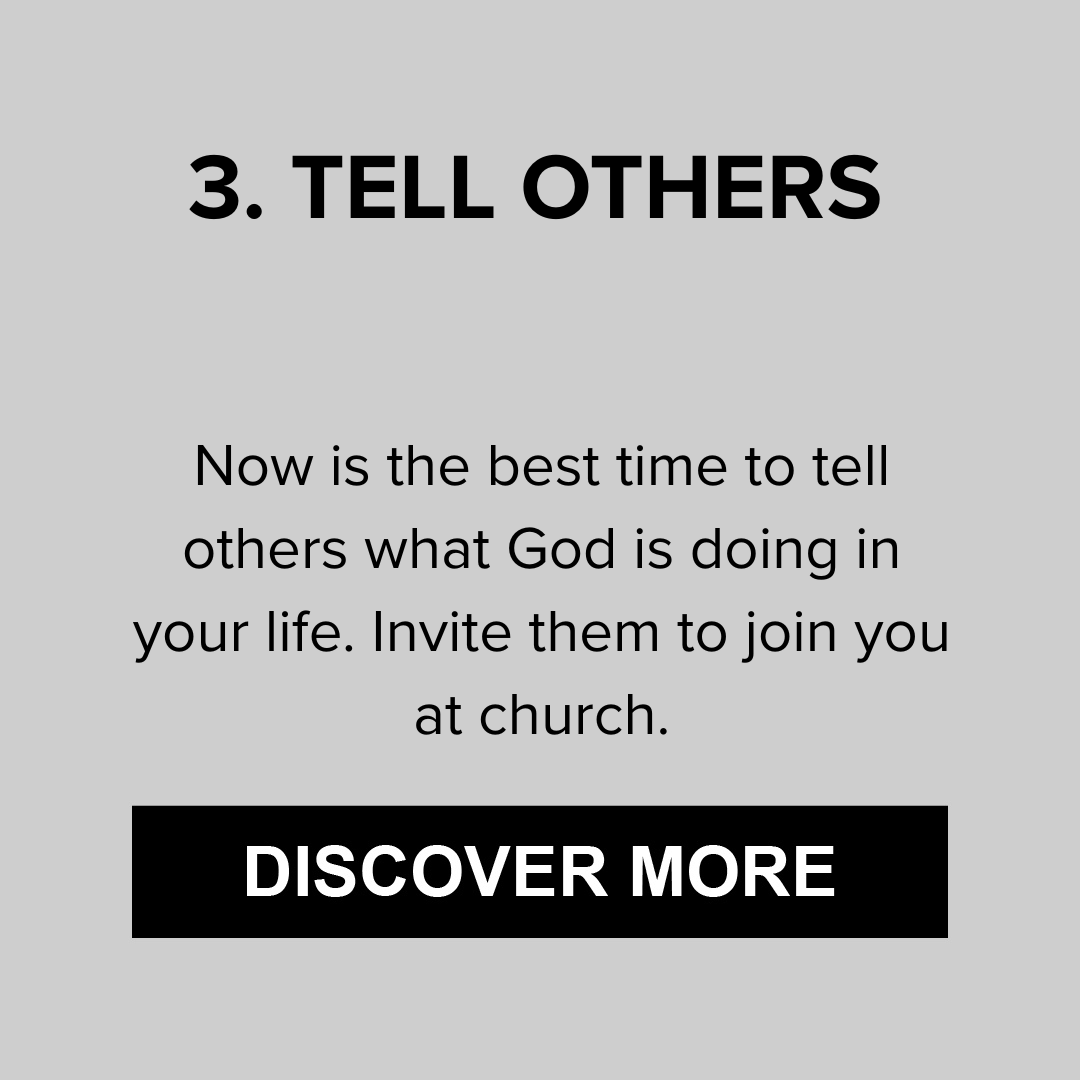 Step 3: Tell Others